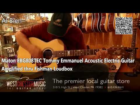 Maton EBG808TEC Tommy Emmanuel Cutaway Acoustic Electric Guitar with case NEW s/n 33426 image 19
