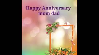 Anniversary Wishes for Mummy Papa| Mom Dad Anniversary Status|Parents Wedding Anniversary Poetry
