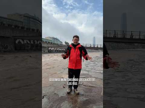 El río Mapocho mantiene un caudal normal y no existe riesgo de desborde