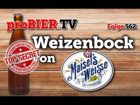 Secret Preview: Weizenbock von Maisel Weisse | proBIER.TV - Craft Beer Review #562 [4K]