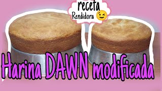 HARINA DAWN MODIFICADA PARA PASTEL RECETA | Postres katy ❤️