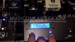 Video thumbnail for MusicomLab EFX 62M  MIDI PROGRAMMING (BYPASS-ENGAGE in IA PAGES) by Adam Barker