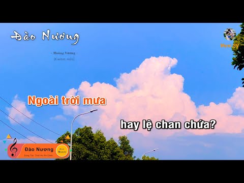 ĐÀO NƯƠNG - HOÀNG VƯƠNG (Guitar beat solo karaoke), Muoi Music | Muối SV