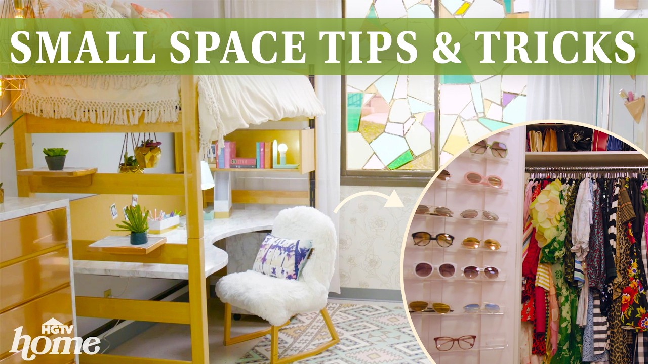 Small Space Storage Hacks, Dorm Ideas & DIYs | HGTV Home
