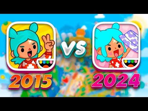 NEW vs OLD ❤️️ 2015 vs 2024 ❤️️ Toca Life World ❤️️ Toca Boca