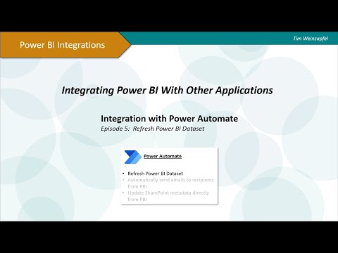 Using Power Automate to Refresh Power BI Datasets