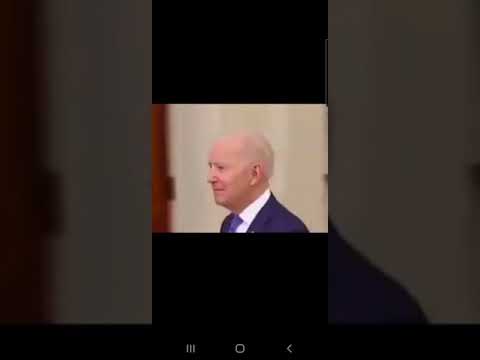 The Top Of Joe Bidans head vanishes! 😂🤦🏻‍♂️