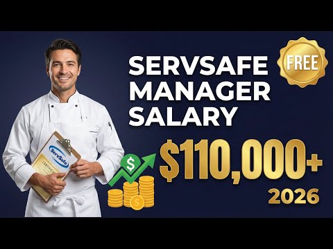 ServSafe Manager Salary 2026: Food Service Careers That Pay $45K-$110K+ (FREE Guide)