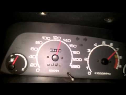 Suzuki Swift 1.3 GTI Mk2 Acceleration