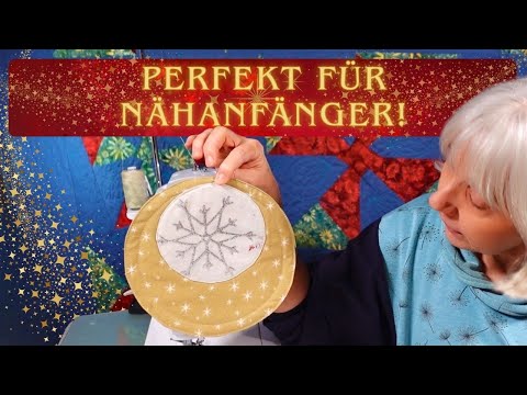 Fleece appliqué for beginners – you've never appliquéd so easily! 😄✂️