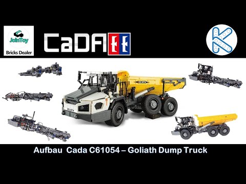 Aufbau Cada C61054W - Goliath Articulated Dump Truck