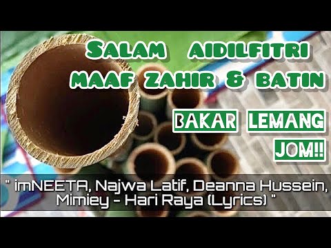 iamNEETA, Najwa Latif, Deanna Hussin & Mimie Haris- Hari Raya (Lyrics)