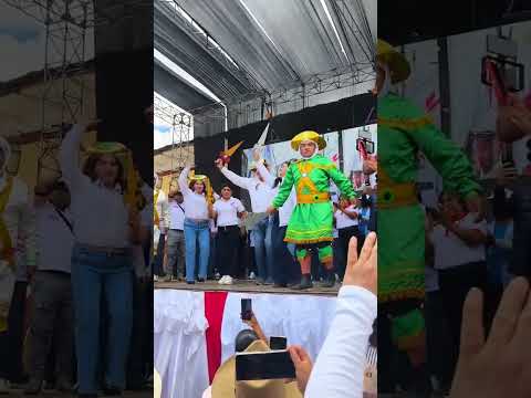 MARTIN VIZCARRA BAILA LA DANZA DE LOS PALLOS EN SANTIAGO DE CHUCO - LA LIBERTAD