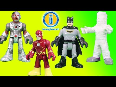 Imaginext Super Hero Surprise Mummy Sand Prank Batman Justice League Cyborg