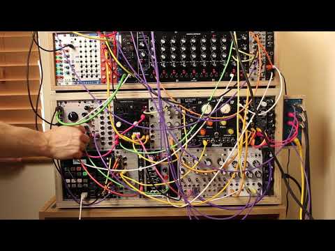 Eurorack Performance (Euclidean Sequencer Demo) - Flying Saucers