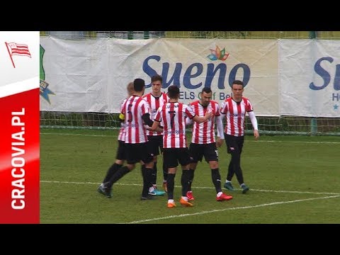 Bramki sparingu Spartak Subotica - Cracovia 2:3 (03.02.18)