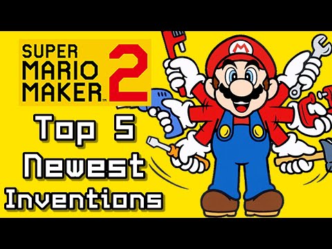 Super Mario Maker 2 Top 5 New INVENTION Courses (Switch)