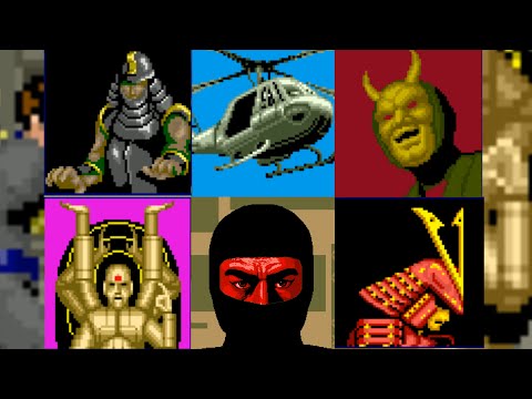 Shinobi arcade game longplay . The Mandara experiment.
