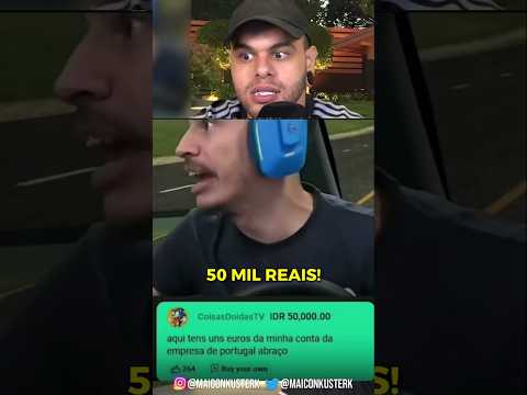 o dia q o bistecone achou q tinha recebido um donate de 50 mil reais kkkkkk