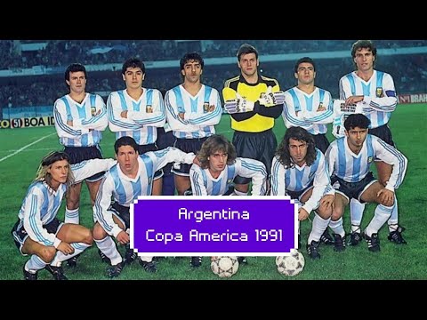 🟤 Argentina 3 Brasil 2 Copa América 1991