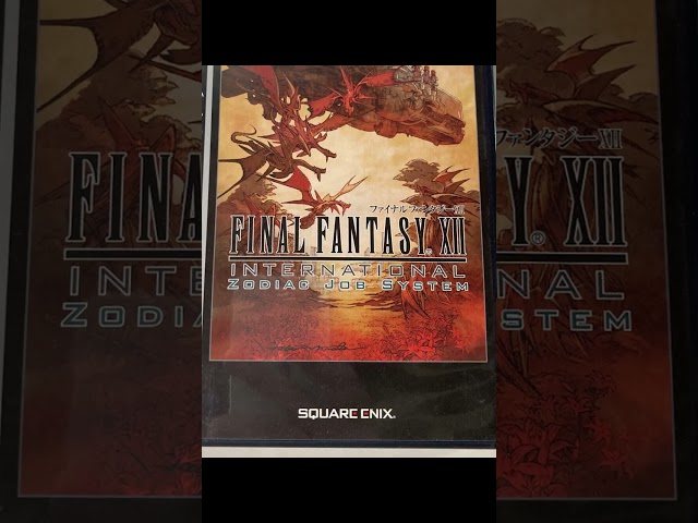 Vídeo relacionado con Final Fantasy Anniversary Collection FFXII Special Art Manga Larga