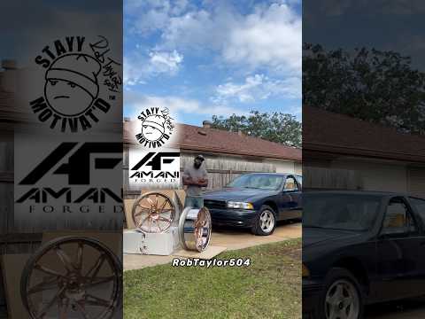 AMANI FORGED X RobTaylor504 @amaniforged #robtaylor504 #3piecewheels #amaniforged #wheels #car