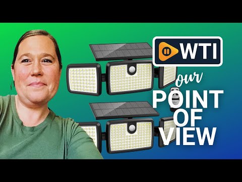 Solar Lights Outdoor - WTI product video review