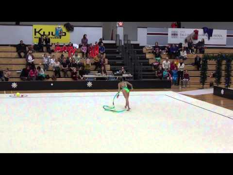 Sofia Dementjeva ribbon Nord Christmas Cup 2013