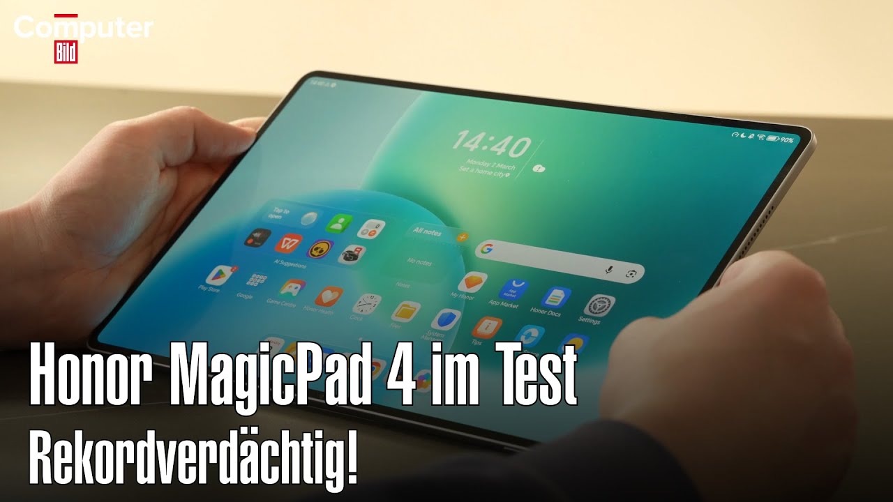 Rekordverdächtig: Das Honor MagicPad 4 im Test