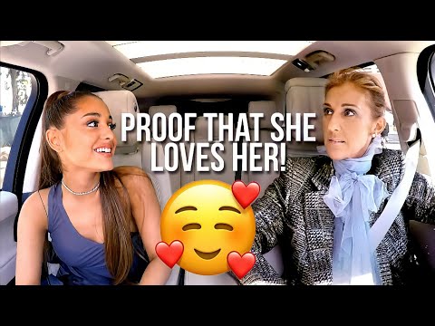 Proof that Ariana Grande LOVES Céline Dion!