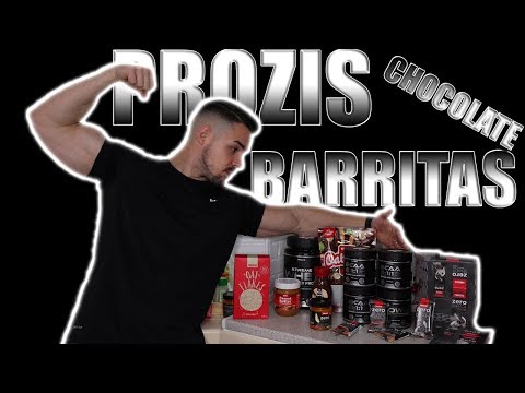 UNBOXING PROZIS barritas SIN AZUCAR siropes de CHOCOLATE y MAS/ @juanmasfit
