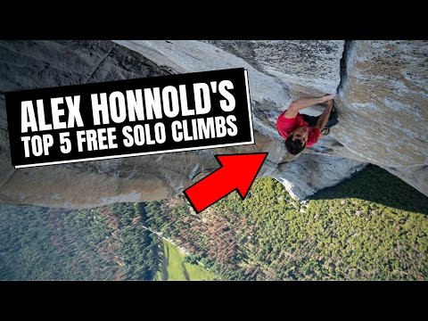 Alex Honnold's 5 GREATEST Free Solo Climbs