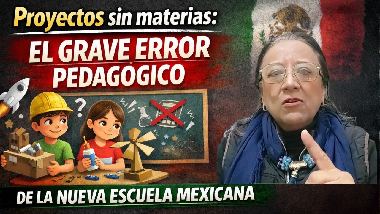 La Nueva Escuela Mexicana está cometiendo un error grave: proyectos sin conocimiento.