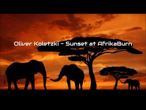 Oliver Koletzki - Sunset at AfrikaBurn