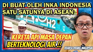 Download lagu 🇮🇩 KERETA MASA DEPAN INDONESIA BERTEKNOLOGI TENAGA AIR, SATU-SATUNYA DI ASEAN‼️ MY REACTION mp3