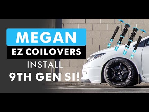 2012 Civic Si Coilover Install (Megan EZ Street) - 9th Gen Honda Civic Si