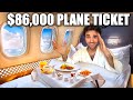 WORLD S MOST EXPENSIVE FIRST CLASS Record Breaking 86 000 Ticket