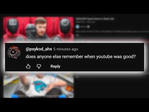 Youtube Lost Its Soul. Here's How We Get It Back.