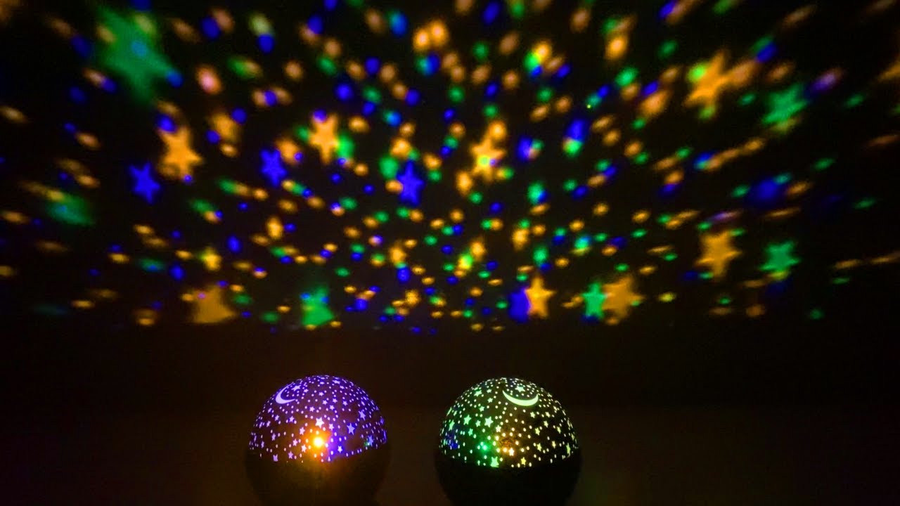 Star Master Dream Color Changing Rotating Projection Lamp Unboxing