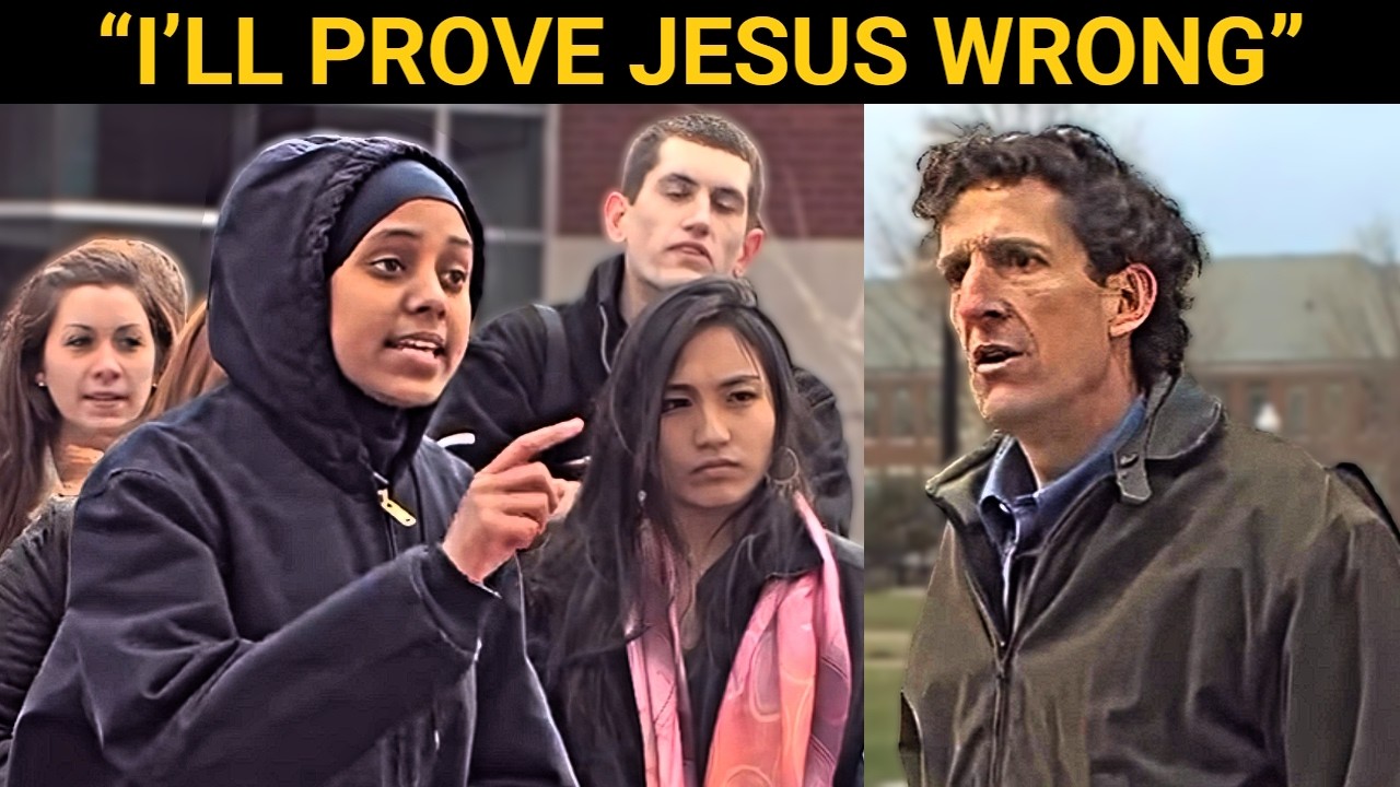 Muslim Woman Confronts Christian, Then THIS Happens