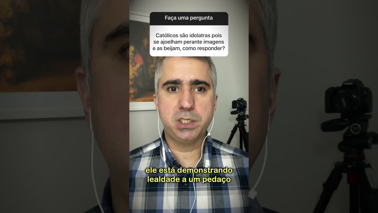 Are Catholics idolaters because they kneel before images and kiss them?