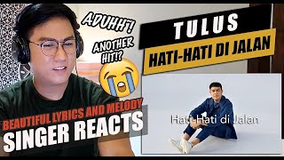 Download lagu TULUS - Hati-Hati di Jalan | SINGER REACTION mp3 Download lagu TULUS - Hati-Hati di Jalan | SINGER REACTION mp3