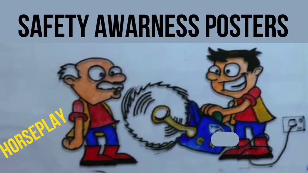 Safety awareness posters Art