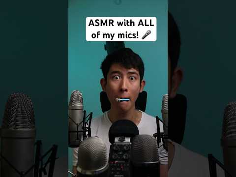 ASMR with ALL my mics! ???? #asmr
