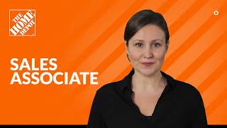 The Home Depot  Sales Associate Job Overview