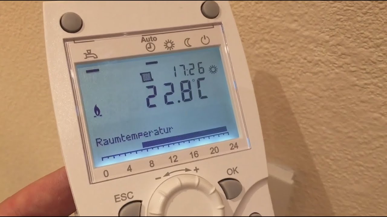 Montage Fernbedienung Siemens ISR RGT B an Brötje Gasbrennwertheizungsanlage  WGB-S 17/20 E