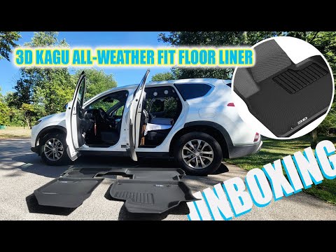 3D MATS KAGU All-weather Fit Floor Liners Unboxing - Car Camper NO BUILD Setup #solocamping