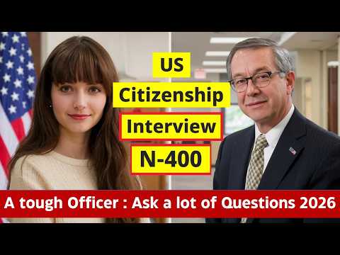 U.S. Citizenship Interview 2026 Practice Small Talk - Real Questions & Sample Answers #n400 #uscis