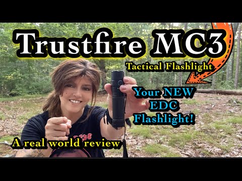 TrustFire MC3! Your NEW EDC Flashlight | Lets put it to Work! Big discount in Description