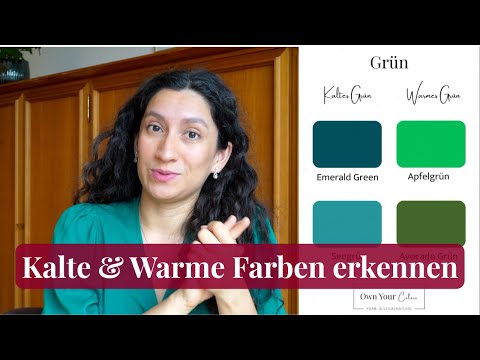 Warme vs. Kalte Farben - Wie unterscheide ich ich KALT und WARM Farben?